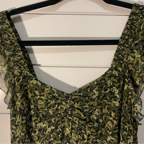 Michael Kors Black Ivy Midi dress size 4 - Picture 3 of 6